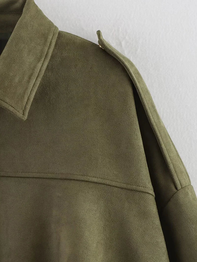 ANTWERP – Bomber Jacket – 200 – Suede