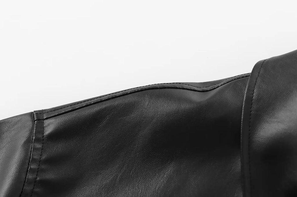 COPENHAGEN – Retro Jacket – 210 –Vegan Leather
