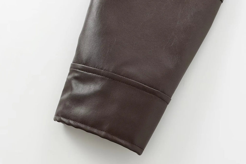 COPENHAGEN – Retro Jacket – 210 –Vegan Leather