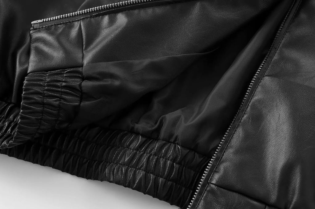 COPENHAGEN – Retro Jacket – 210 –Vegan Leather