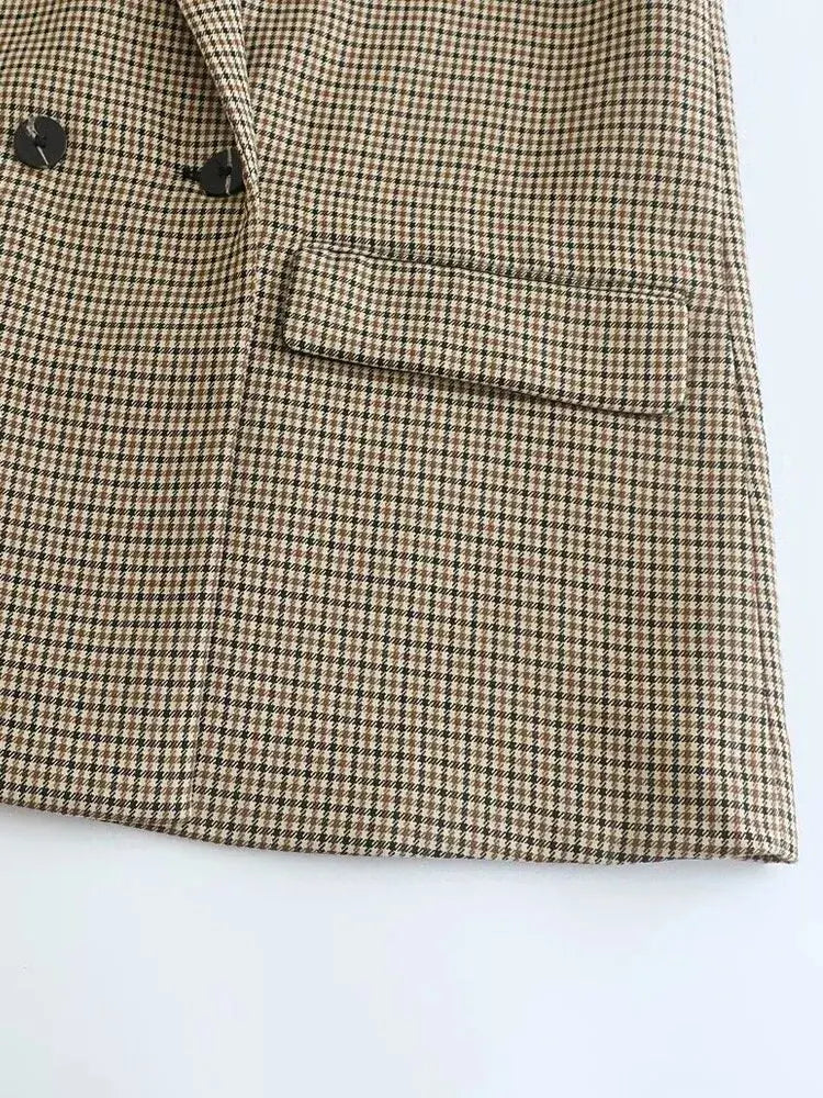EDINBURGH – Plaid Blazer – 044 – Heritage Check