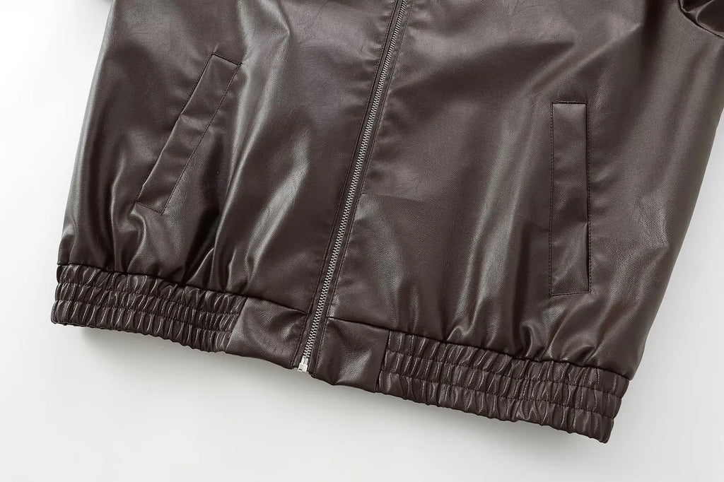 COPENHAGEN – Retro Jacket – 210 –Vegan Leather