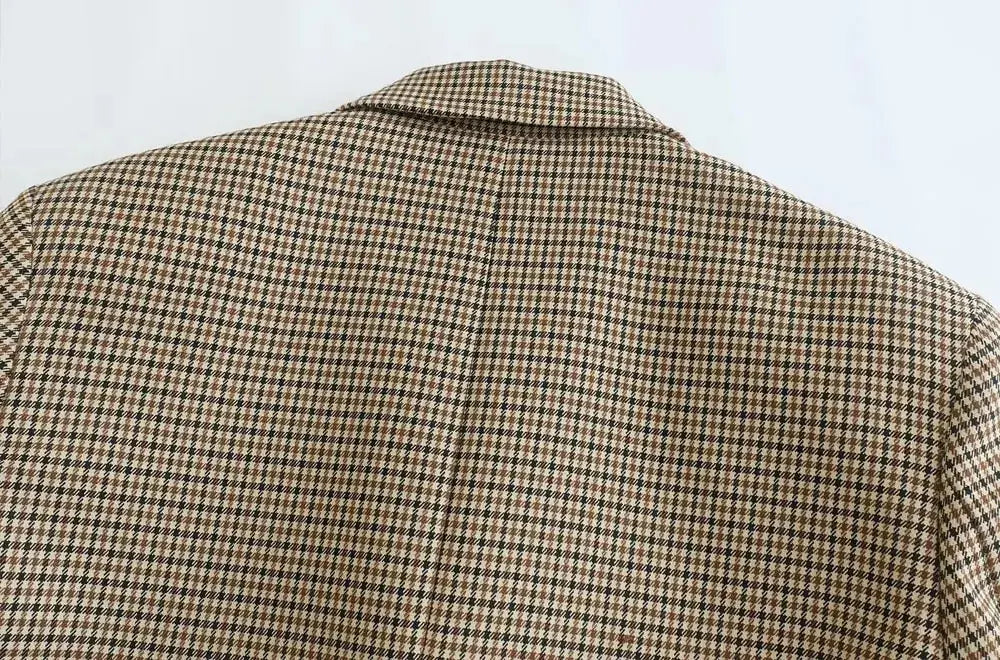 EDINBURGH – Plaid Blazer – 044 – Heritage Check
