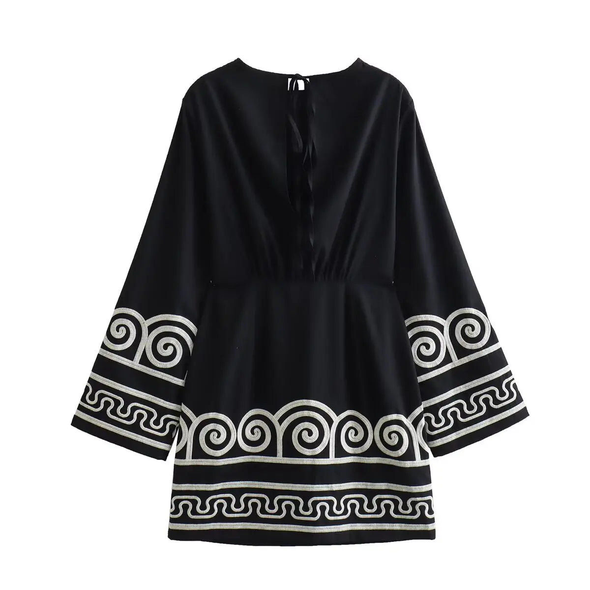 CAGLIARI – Embroidered Mini Dress – 1525