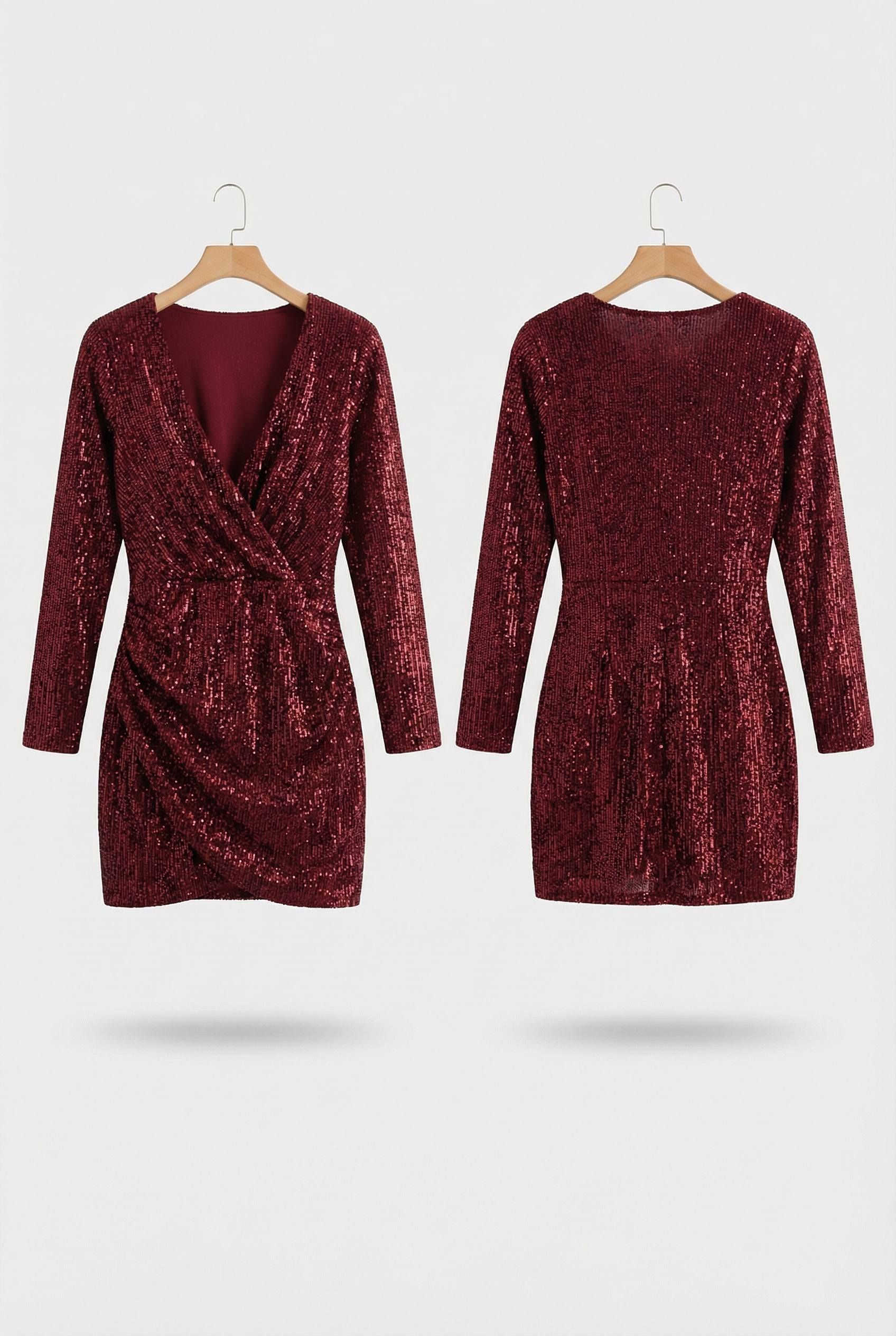 CANNES – Sequin Mesh Bodycon Dress – 3742