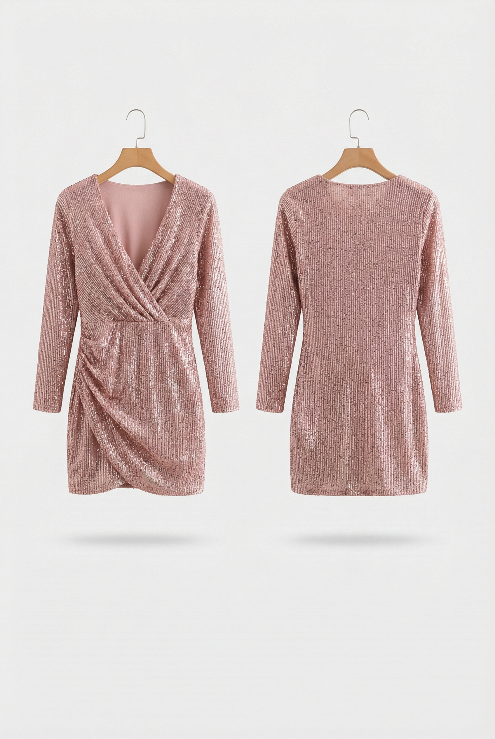 CANNES – Sequin Mesh Bodycon Dress – 3742